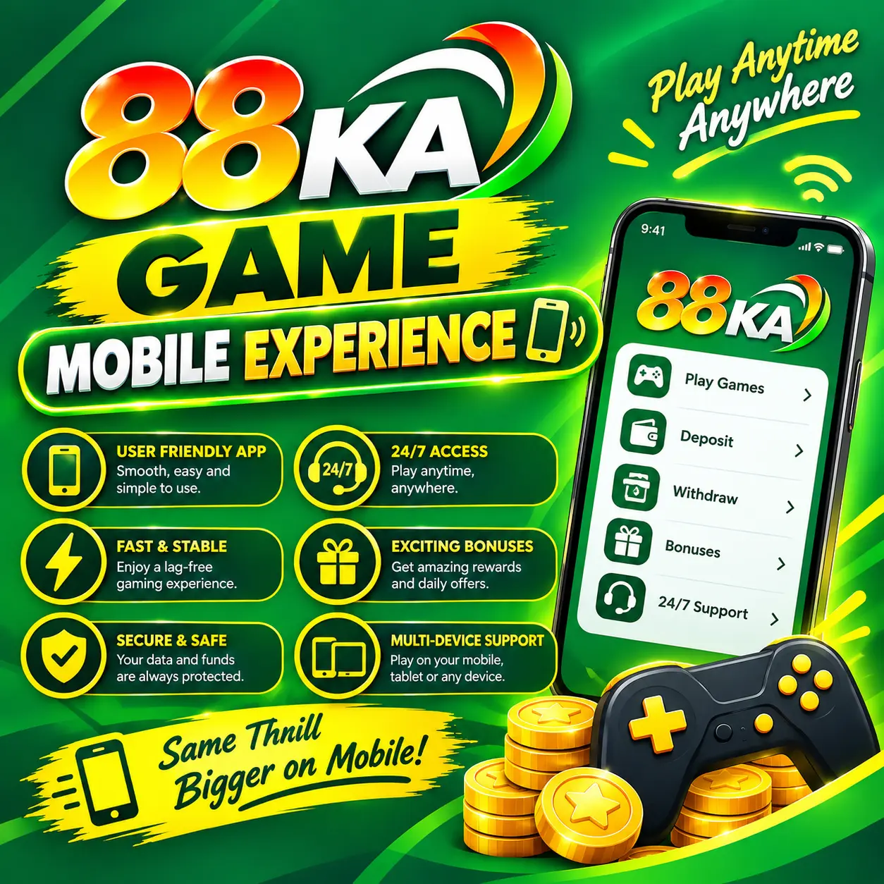 88KA Game Mobile Experience